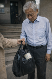 #HD 206 TÀI SẢN TRONG TÚI NH ỰA ĐEN CỦA BỐ