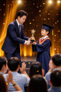 #HD 106 Mười năm sau ly hôn, chồng cũ trao giải cho con trai